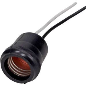 Socket PVC E27 250V 15 Amp.