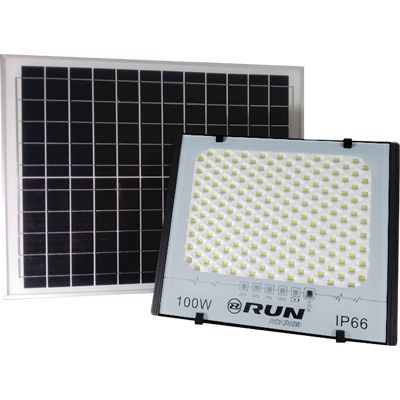 Reflector Led Panel Solar 100w Control Remoto