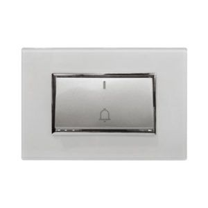 INTERRUPTOR TIMBRE ACRILICO BLANCO 10A 110V-250V
