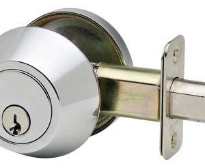 CERROJO LLAVE-PERILLA ACERO BRILLANTE