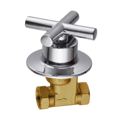 LLAVE INDIVIDUAL DE BRONCE PARA DUCHA