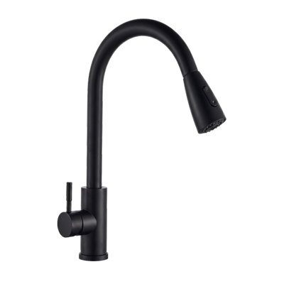 Grifería monomando de cuello extensible para fregadero Sterling