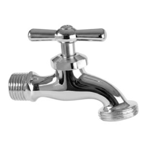Llave de chorro metálica 1/2 x 3/4"