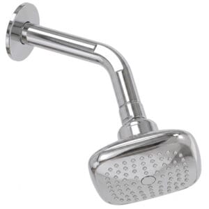 Regadera Cuadrada de 4" de ABS con Extensión